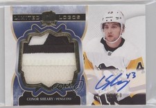 2017-18 Upper Deck The Cup Limited Logos 19/50 Conor Sheary #LL-SH Auto 2d8