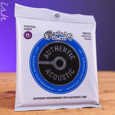 Martin MA535 11-52 Custom Light Authentic Acoustic SP 92/8 Phosphor Bronze Guita