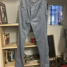 Vtg Levi's 505 Corduroy Men 34x30 Regular Pants As Is Rare SF 207