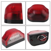 LED Kennzeichenbeleuchtung FüR Motorrad Und Lkw Mit 12V 24V KompatibilitäT