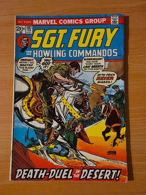 Sgt. Fury #107 ~ FINE FN ~ 1973 Marvel Comics