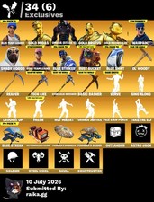 Fn acc Omega Stage 5 fresh hot Marat gold Mid...