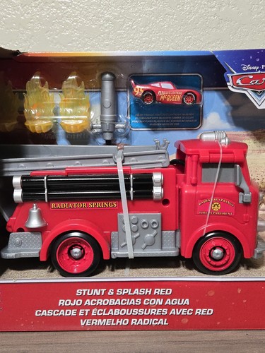 Color Changers Stunt & Splash rot 10 Zoll Spielset Disney Cars. - Bild 2 von 6