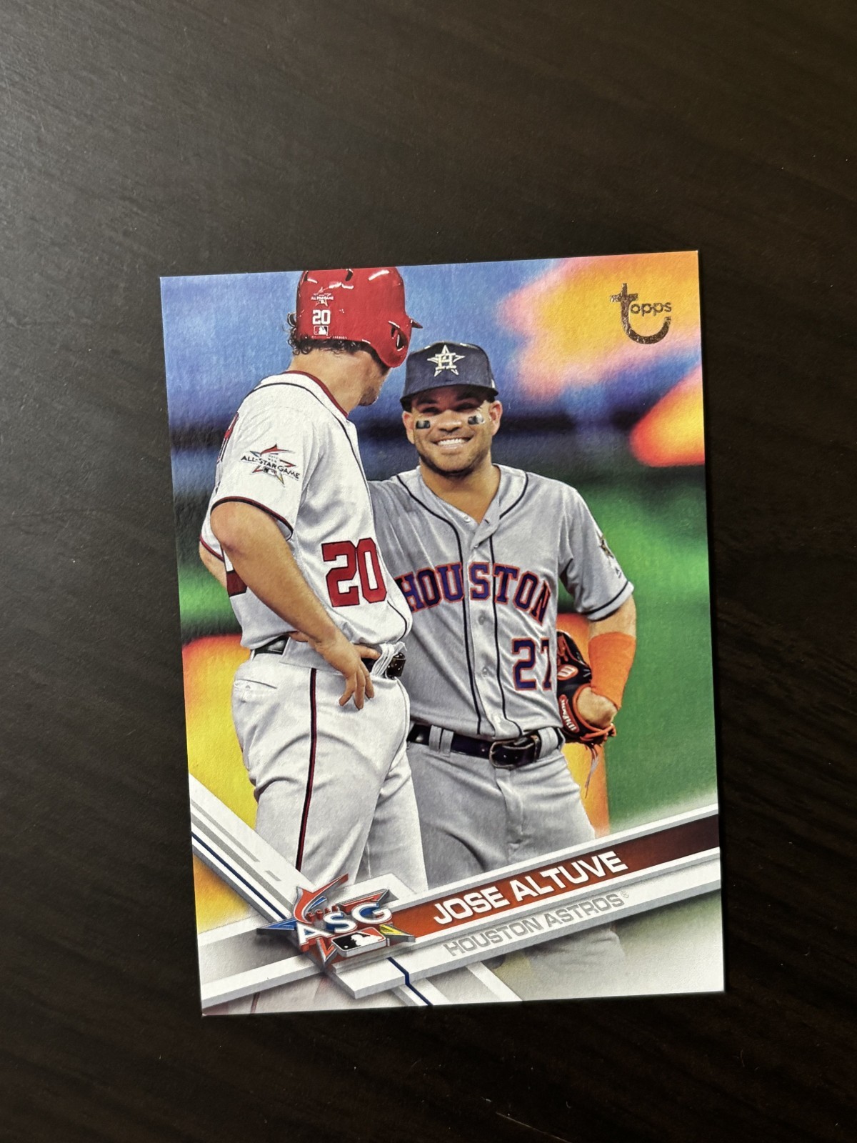 Jose Altuve 2017 Topps Update All Star Game Vintage Stock /99 #US175 SP ASG MVP