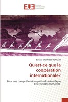 Bernard Djoumessi Tongmo | Qu'est-Ce Que La CoopéRation Internationale? | Buch