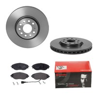 Brembo Bremsscheiben Ø314MM + BremsbelÄGe Vorne FÜR Seat Alhambra VW Sharan