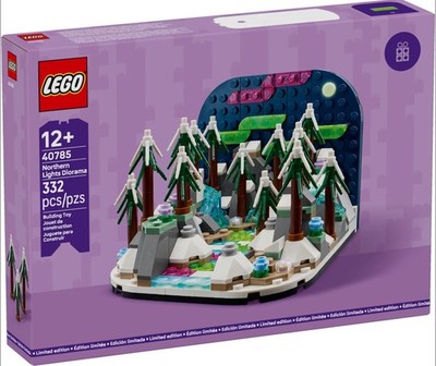 LEGO  40785 Northern Lights Diorama Aurora Boreal (Glow-in-the-Dark)  