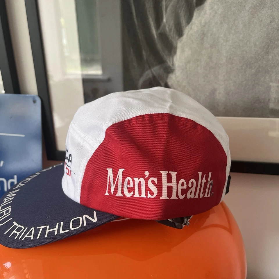 Gorra de 5 paneles Nautica Malibu Triatlón Hidro Carrera Nautica Malibu de colección años 90 - Rara en muy buena condición Foto 2 de 4