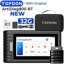 2025 TOPDON AD800BT OBD2 Scanner Bidirectional Diagnostic Tool K Coding IMMO