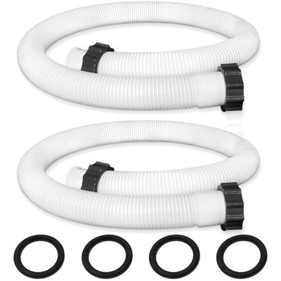 Pool Pump Replacement Hoses for Above Ground Pools - 2 Pack