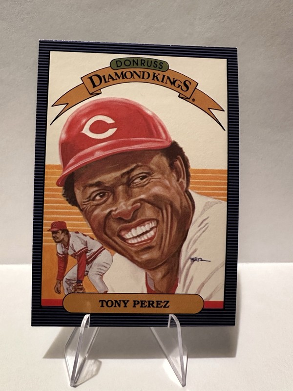1986 Donruss - Diamond Kings Tony Perez #15