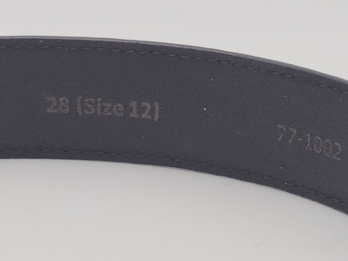 Johnston & Murphy Soft Brown Genuine Leather Belt - Youth/Kids Size 28 / 12 - Picture 14 of 19