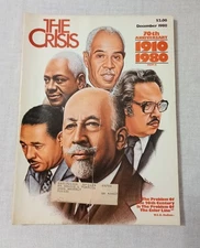 1980 THE CRISIS NAACP MAGAZINE 70TH ANNIVERSARY