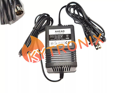 AC Adapter Power Supply for Phonic Am440 AM532 MM502 Mixer Charger