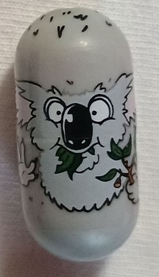 VINTAGE RETIRED SPIN MASTER 2003 MIGHTY BEANZ SERIES 2 NUMBER 89 KOALA BEAN