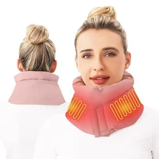 Electric Heating Neck Wrap Cold Weather Neck Warmer Scarf Hot Compress Pad