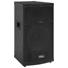 Altoparlante Palco Passivo HiFi Professionale Nero Impianto Cassa Audio vidaXL