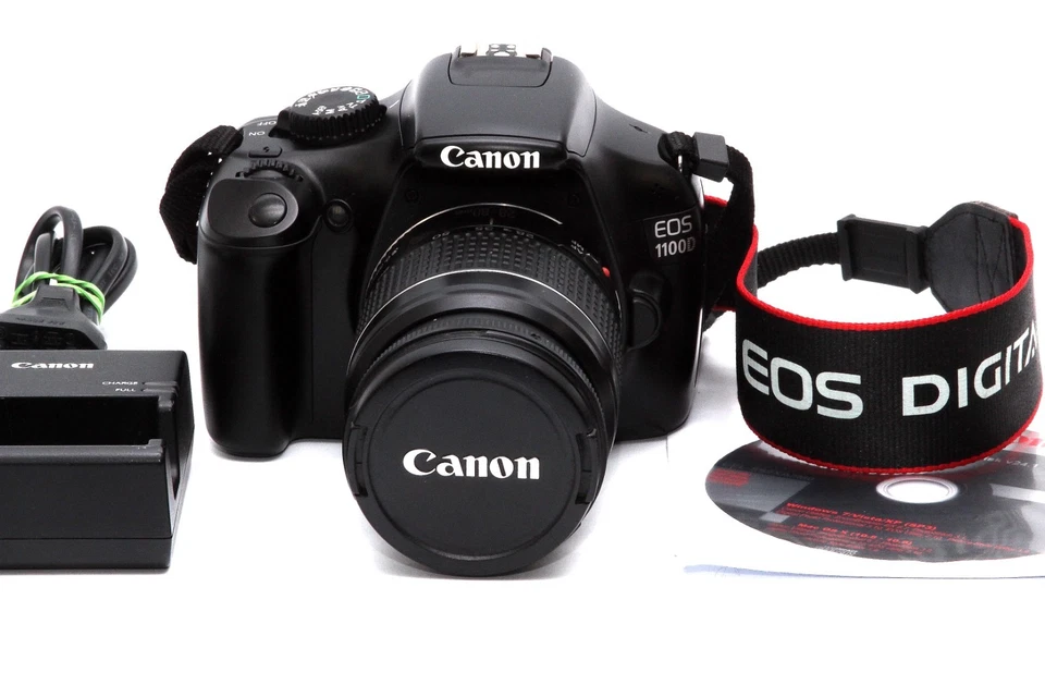 Canon EOS 1100D 12,2 MP FULL HD DSLR mit Canon EF 28-80mm II Objektiv und Zub - Bild 4 von 4
