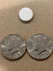 1987 P&D Kennedy Half Dollars-Nice Rim-Free Shipping-Two Coins Set-Low Mintage