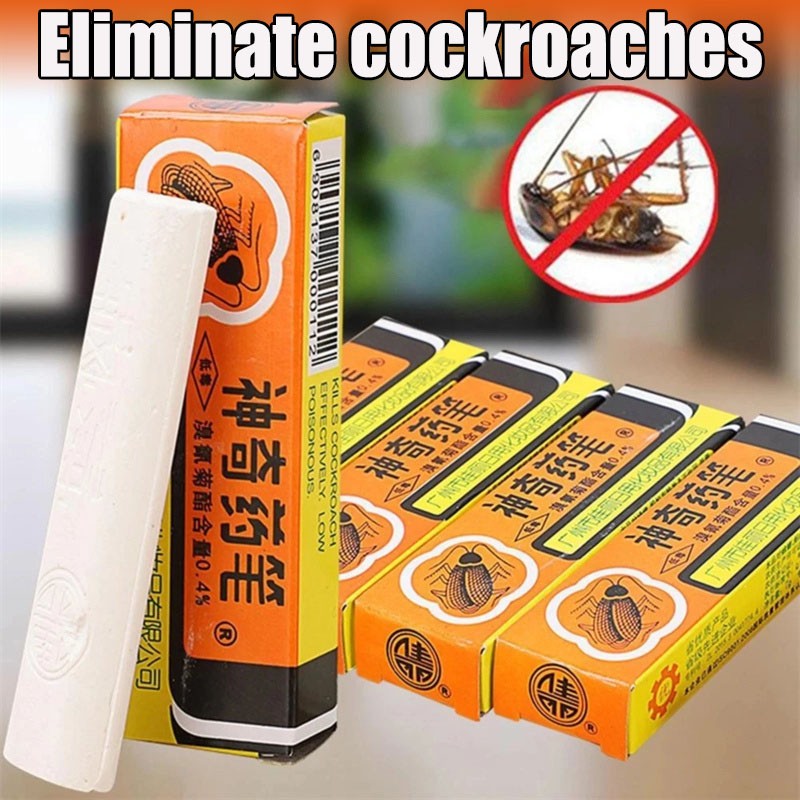 1-5PCS Cockroaches Killer Medicine Pen Cockroach Trap For Kitchen
