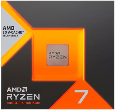 AMD - Ryzen 7 7800X3D 8-Core - 16-Thread 4.2 GHz (5.0 GHz Max Boost) Socket A...