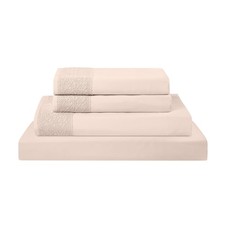 Modern Threads 4 Piece Microfiber Sheet Set   Soft Cooling Bed Sheets with