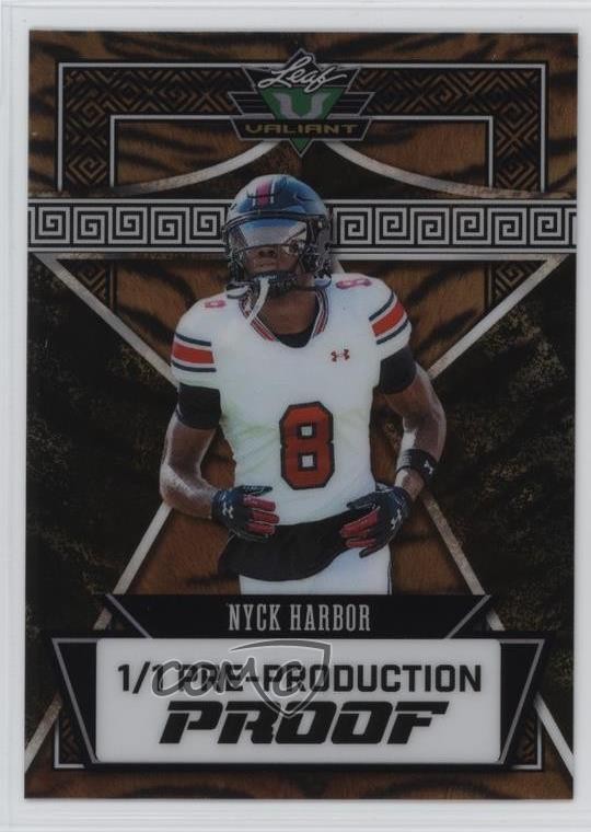 2024 Leaf Eclectic Valiant Auto 1/1 Nyck Harbor II #V-NH1 1m9r