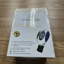 Caring Mill Series 500 Digital Peak Flow FEV1 Meter Asthma COPD Lung Monitor New