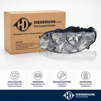 Hauptscheinwerfer Links Diederichs 3454083 FÜR Fiat Frontscheinwerfer Frontlicht