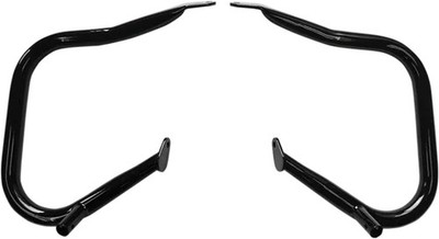 BC Big Buffalo Black Saddlebag Guard Rail Crash Bar Pair Ultra Limited CVO 14-21