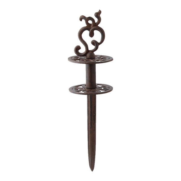 Esschert Design GartenschlauchfüHrung Rostbraun 31,6 Cm - Gusseisen-image