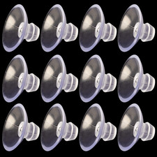 30 Pack 20Mm Suction Cups for Glass Table Tops, Rubber Transparent Anti-Collisio