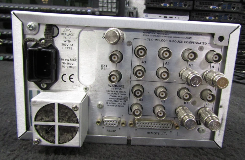 Tektronix 1750A Waveform Monitor Vectorscope - Image 3 of 4
