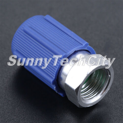 A/C R12 to R134a Retrofit Valve 7/16 Low Side Port Adapter Dust Cap - Picture 3 of 5