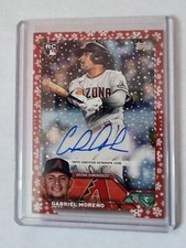 2023 Topps Holiday - Autographs #HAC-GM Gabriel Moreno /300 (AU, RC) 21 / 25