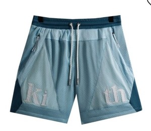 パンツ KITH Turbo Mesh Short XS Shark KHM060991-001-Front_4d96ef3a-