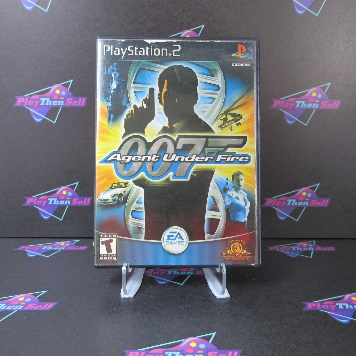 James Bond 007 Agent Under Fire + Reg Card PS2 AD Complete - (See 