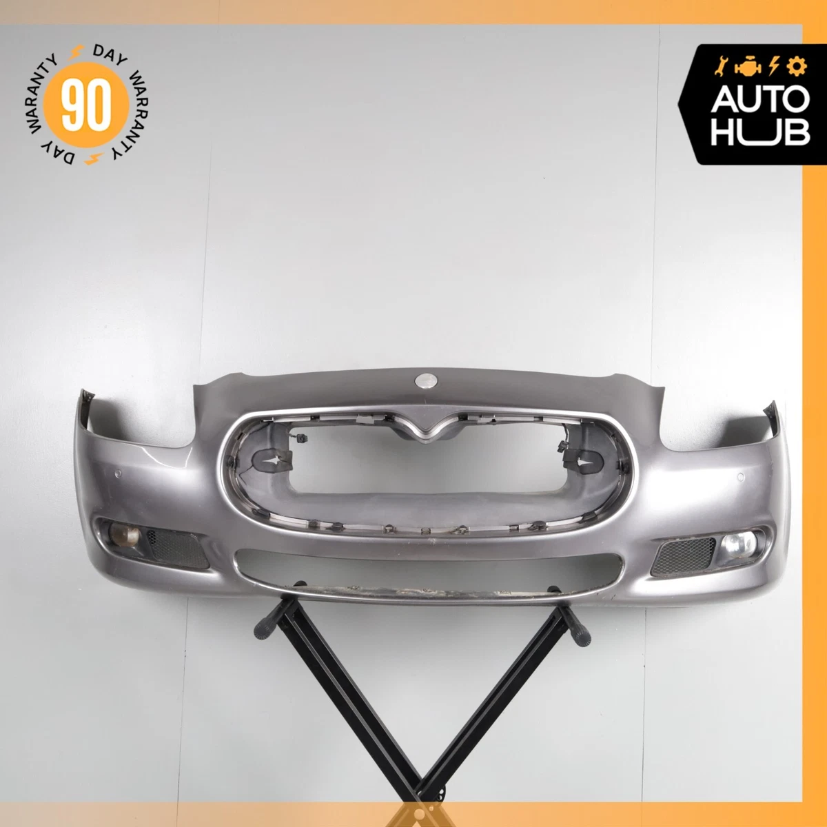 09-13 Maserati Quattroporte M139 Front Bumper Cover Assembly Gray 