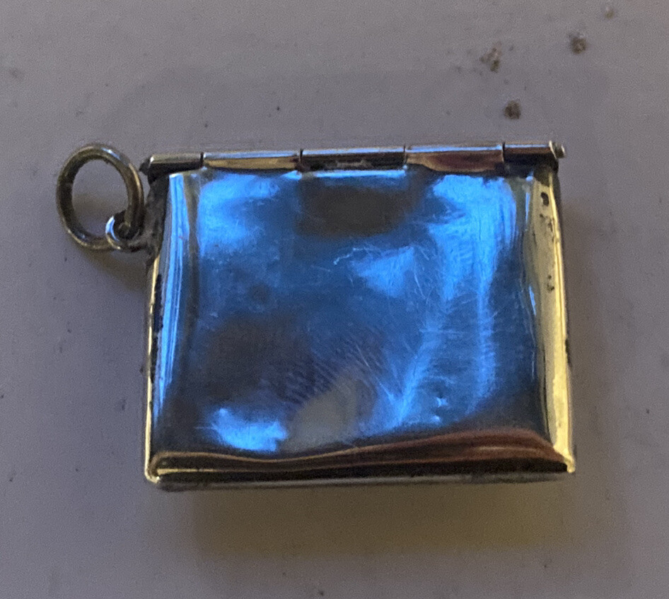 Sterling Silver Stamp Case. Hallmarked 1909 eBay