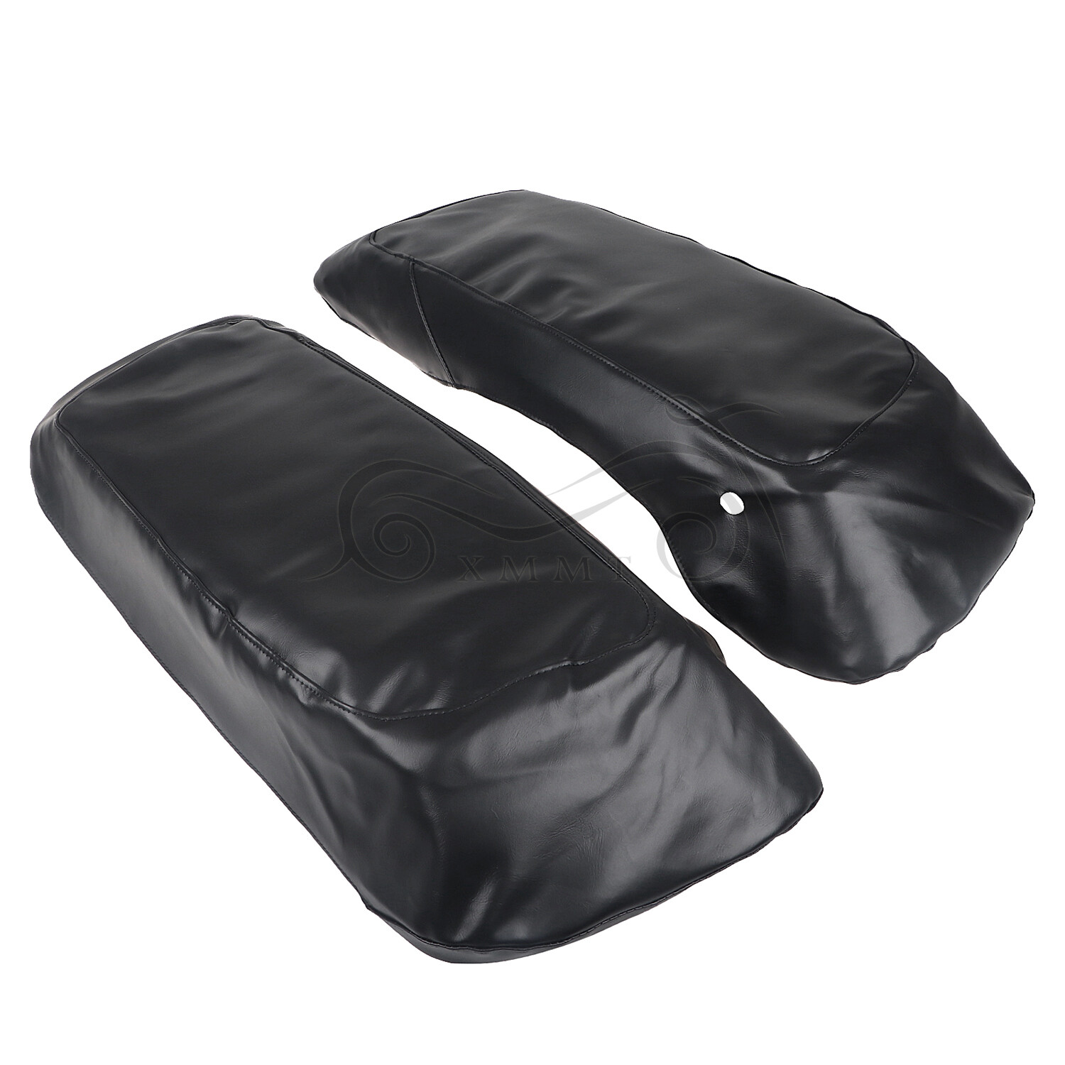 PU Leather Saddlebag Speaker Lid Covers For Harley 14UP Touring FLHT FLHR FLHX eBay