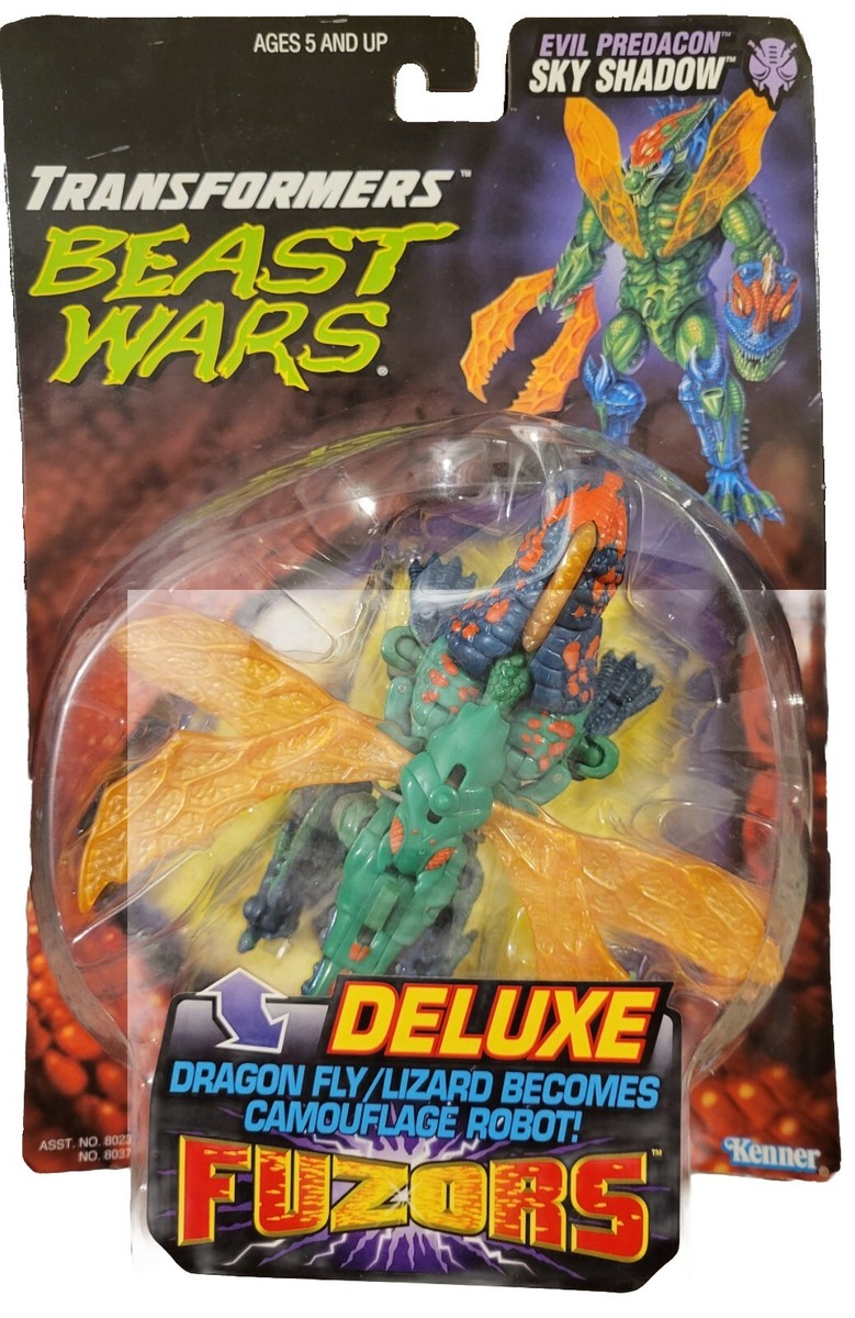 Transformers Beast Wars Fuzors Deluxe Sky Shadow Dragon Fly