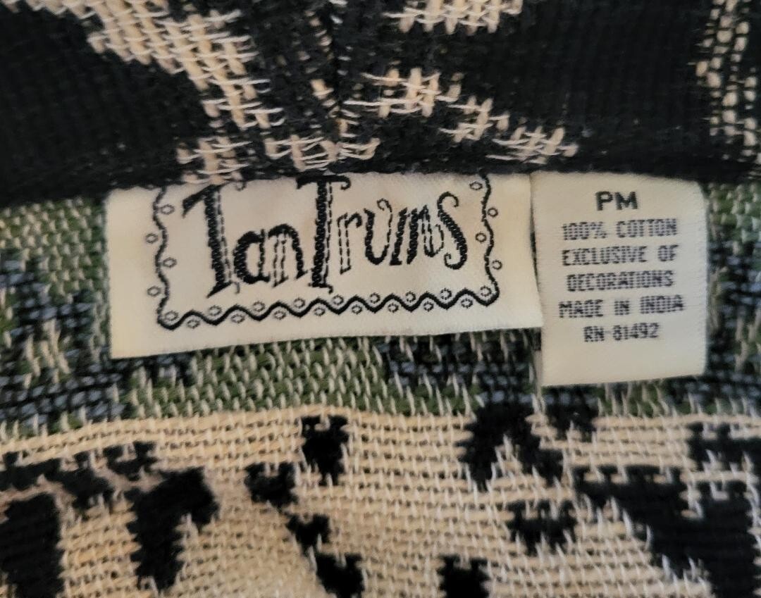 Tan Trums Multi Colored Cropped Jacket, Shall Col… - image 5