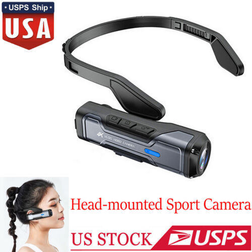 Kopfmontierte Sportkamera Mini tragbar AD716 4K 1080P USB/Typ-C POV Video Cam - Bild 17 von 17