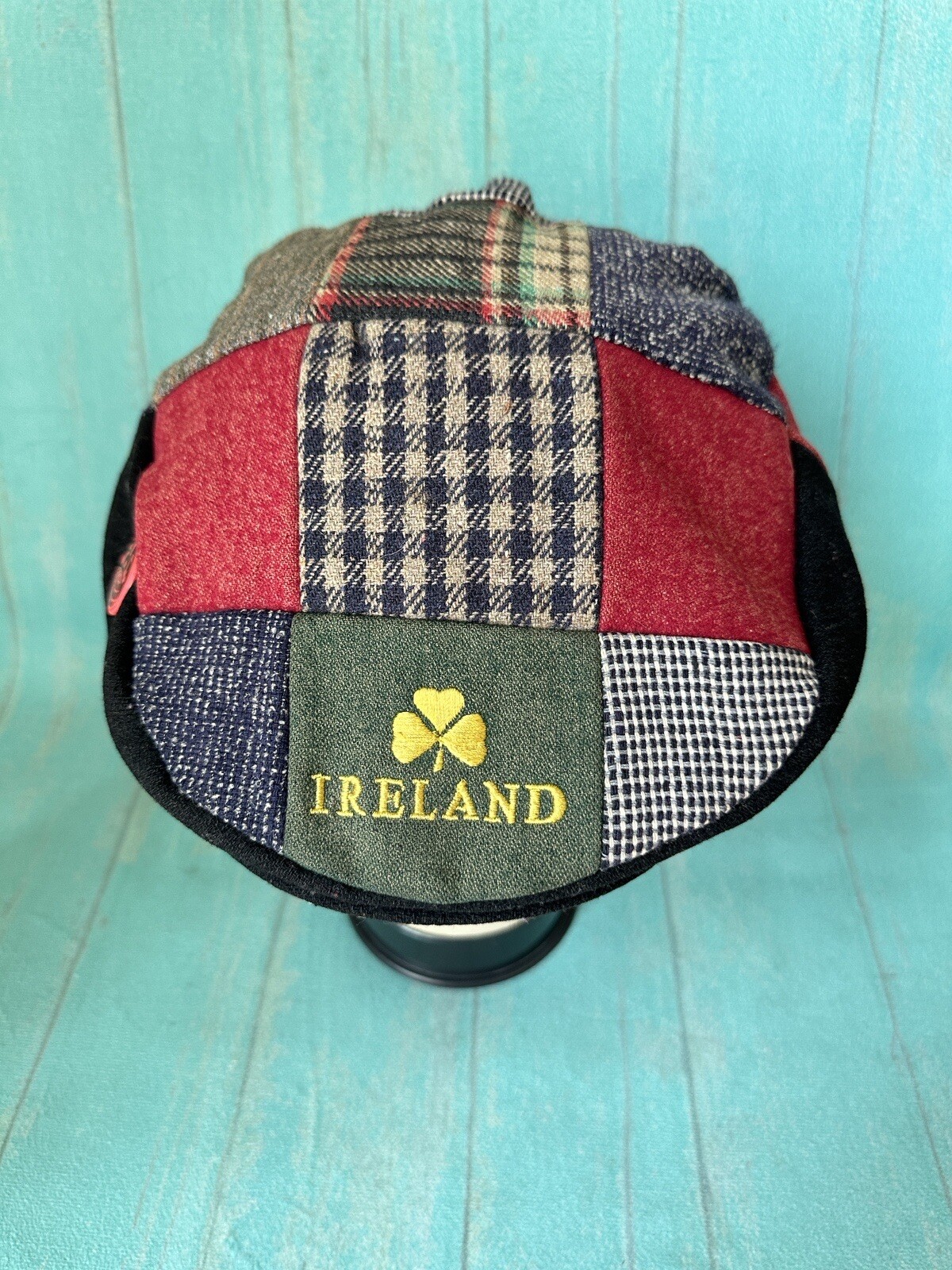 Ireland Patchwork Flat adjustable Cap - image 3