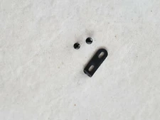 Sheridan/Benjamin rifle cam plate & (2) screws black oxide steel 