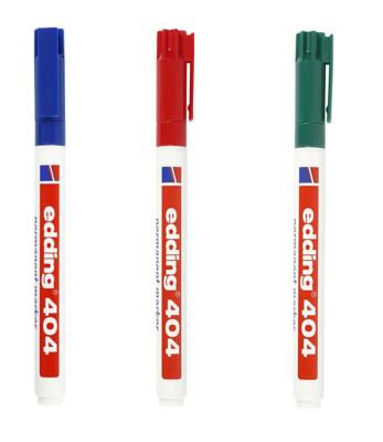 Edding 404 Permanent Marker 0.75 mm Waterproof Pen Bullet-like Tip Stationary