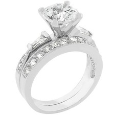 2.50CTW SOLITAIRE WEDDING ENGAGEMENT BRILLIANT STONE  - SET RINGS 5,6,7,8,9