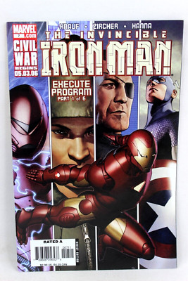 Invincible Iron Man #7 Execute Program Part One 2006 Marvel Comics F-/F