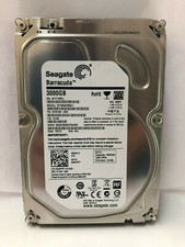 Seagate Barracuda 3TB HDD ST3000DM001 3.5  7.2K SATA 6Gb/s 64MB Cache HDD