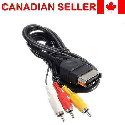 AV AUDIO VIDEO OPTICAL CABLE CORD FOR XBOX ORIGINAL CONSOLE 1.8M/6FT
